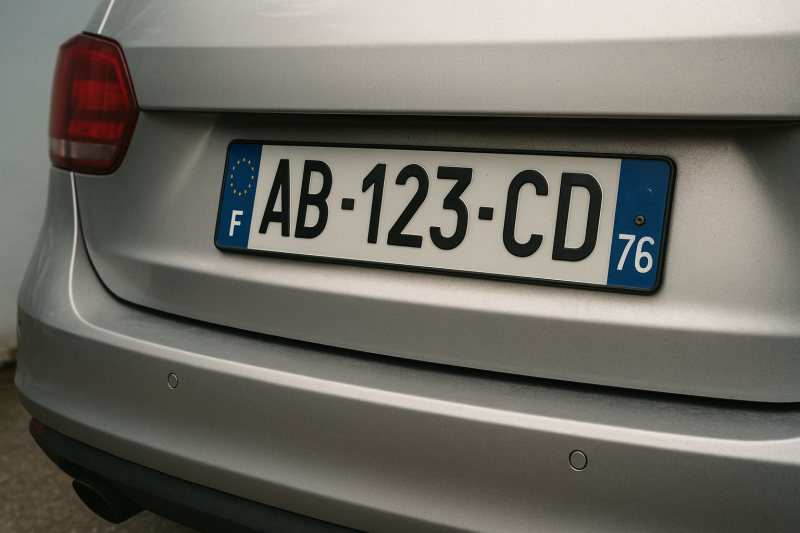 Magasin pour refaire une plaque d'immatriculation de voiture et moto sur Fécamp 76